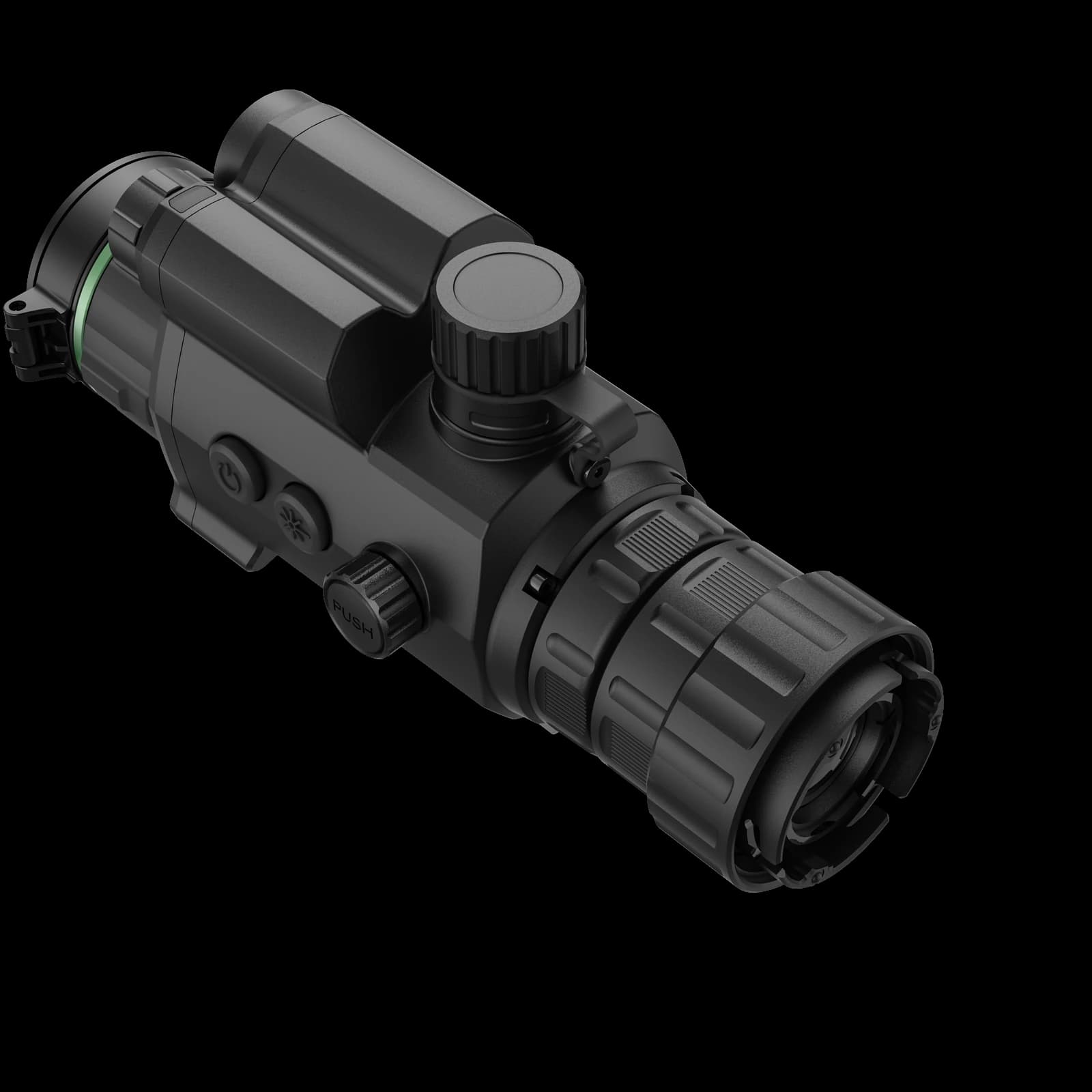 CHEETAH montado como monocular, con el ocular a la vista